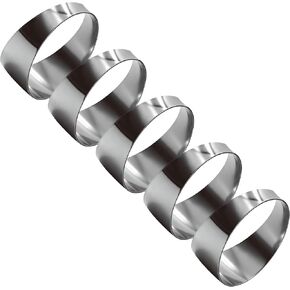 5PCS 2.5" 304 Stainless Steel Tight Radius Pie Cuts, 90 degree Stainless Exhaust Pipe Exhaust Cutout, Pie Cuts Laser Cut & Deburred for Custom Exhaust and Fabrication Projects in Saudi Arabia