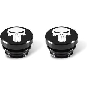 2 PCS Car Lighter Plug Covers, Aluminum Cigarette Lighter Socket Dust Cover, Waterproof Socket Cover Cap, Universal for Most Cars, Boats, RVs (Black#Middle Finger) in Kuwait