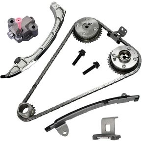 Timing Chain Kit with VVT Sprocket Compatible with Toyota Camry 2010-2014, RAV4 2009-2011, Highlander 2009-2014, Sienna 2011-2012, Venza2009-2012, Avalon 2013, Replaces 13070-0V010 13050-0V010 in Saudi Arabia