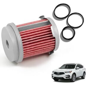 Automatic Transmission Filter & Transmission O-Ring Compatible with Honda Odyssey CR-V Pilot Accord TL RDX RLX MDX TSX Replace OE 25450-P4V-013 High Density Material in Kuwait