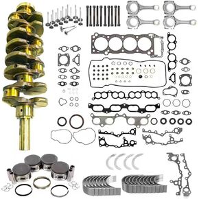 3RZ-FE 2.7L Engine Rebuild Overhaul Kit W/Crankshaft/Connecting Rod/Pistons Fit for 4Runner T100 Tacoma 2.7L 2694cc 4cyl 16 Valve DOHC in Kuwait