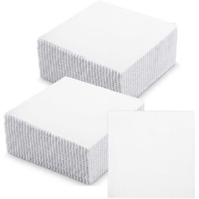 42 Pack 5 Inch Cotton Fabric Squares, Solids White Charm Pack Precut Fabric Squares for Quilting in Kuwait