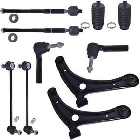 Suspension Kit Set Front Left Driver and Right Passenger Inner Outer Lower Side Polished Protected Sway Bar for Dodge for Caliber 09-12, for Jeep for Patriot 07-16 in Saudi Arabia
