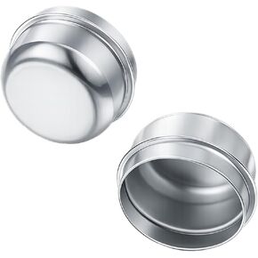 2PCS Trailer Hub Dust Caps, 2.05" Towed Vehicle Spindle Bearing Center Dust Cap, Wheel Center Grease Cover Replacement, Compatible with 2000-3500 lbs Lube Towed Vehicle in Kuwait