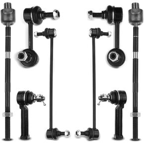Suspension Kit Front Rear Left Driver Right Passenger Inner Outer Side Steel Sway Bars Tie Rod Ends L4 for Honda for CR-V 2.4L 2007-2011 53010SWAA01 K750151 in Saudi Arabia