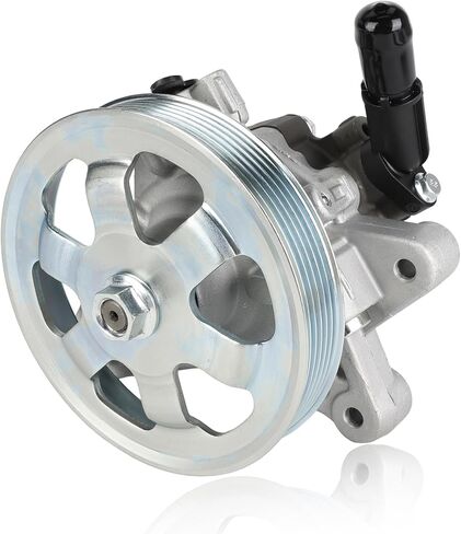Power Steering Pump with Pulley Compatible with Honda Ridgeline Pilot 3.5L V6 2012 2013 2014, Compatible with Honda Odyssey 3.5L V6 2011 to 2017, Replacement for 56110RN0A51, 21-534 in Saudi Arabia