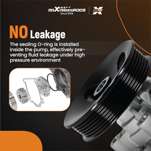 مضخة توجيه كهربائية من maxpeedingrods 21-5461 لسيارة جيب كوماندر جراند شيروكي 5.7L 2005-2010، استبدال #21-5461 52089883AC 52089883AD in Kuwait