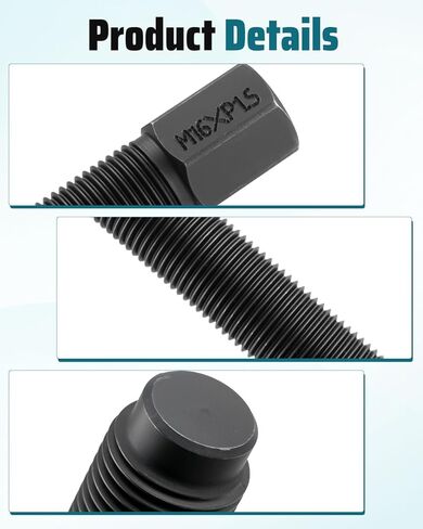 M16 X 1.5 R.H External Thread Flywheel Puller Fit for Honda Kawasaki Yamaha ATV/Motorcycle, Replace 08-0027 in Saudi Arabia