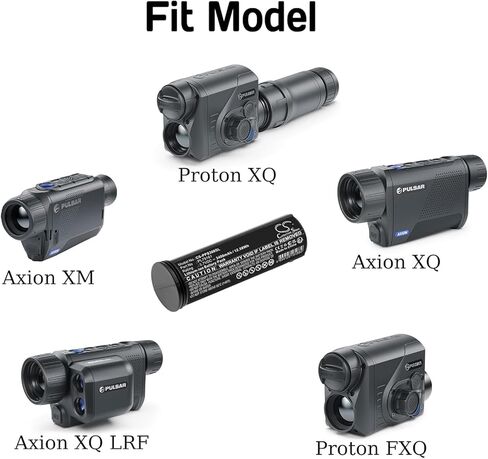 كاميرون سينو PL79161 APS 3 بطاريات لتلسكوب بولسار، أكسيون XM، أكسيون XQ، أكسيون XQ LRF، ديجيكس، بروتون FXQ، بروتون XQ، ثيرميون (3400 مللي أمبير/3.7 فولت) APS 2، PL79161 in Kuwait