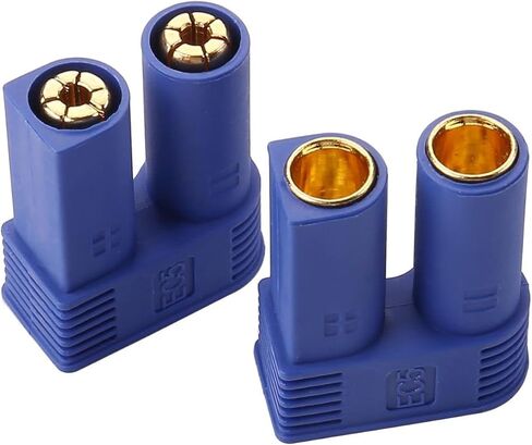Lasmo 10Pairs EC5 Connector Bullet Banana Plug Battery Female Male Connector 5mm Bullet Gold Connector for RC Models Motor Connection Accessories in Saudi Arabia