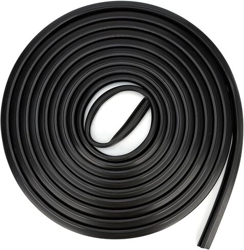 RV Slide Out Seal Camper D & Wiper Seal Replacement for Forest River Heartland Keystone Jayco Grand Design Black Rubber Weather Stripping 018-312-EKD 1'x15/16'x35' & 018-341 1/2'x2.75'x35’ in Kuwait