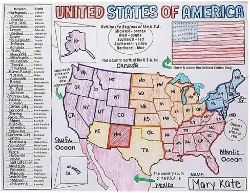 Cyo All About The United States - 30 Pieces - Educational and Learning Activities for Kids in Saudi Arabia