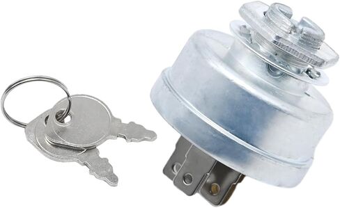 مفتاح تشغيل الإشعال Hoypeyfiy مع مفتاحين، بديل لـ Troy Bilt 1754250P / Hustler 045898 Super Z Mini Z/Exmark 1-543070 / AYP 158913 & Hydro Walk Behind in Kuwait