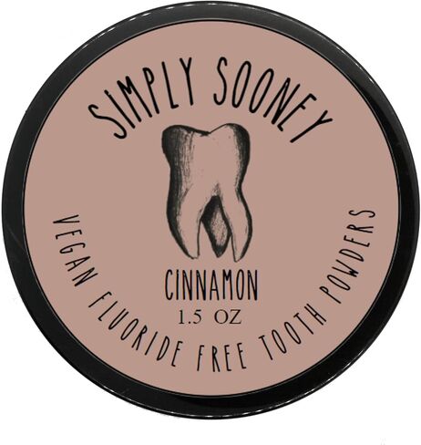 Remineralizing Vegan Mineral Tooth Powder I Cinnamon Formula I Natural Whitening I Stronger Teeth (1.5oz Jar) in Saudi Arabia