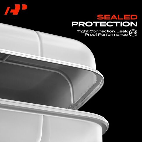 خزان خزان استرداد تدفق سائل تبريد المحرك A-Premium [مع غطاء وخرطوم] متوافق مع Ford Expedition وLincoln Navigator، 2007 2008 - الجانب الأمامي in Kuwait