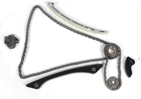 204PT Engine Timing Chain Kit Compatible with Discovery Range Evoque Freelander 2.0 LR066543 LR025263 LR025000 LR025632 LR095137 LR079625 in Kuwait