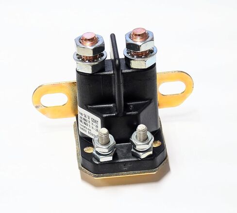 -New Genuine OEM Trombetta Solenoid, (Latest Revisions)14V, 4 Terminals, 784-1411-020, 784-1411-020-02, 784-1411-020-16, M008675-000, E-Z-GO 612813, 27153-G01 (With Nut Hardware) in Saudi Arabia