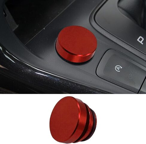 YoRise Car Cigarette Lighter Plug Cover, Aluminum Car Cigarette Lighter Socket Decoration Cap, Waterproof & Dustproof 12 Volt Power Outlet Covers for Most Vehicles (Silver) in Kuwait