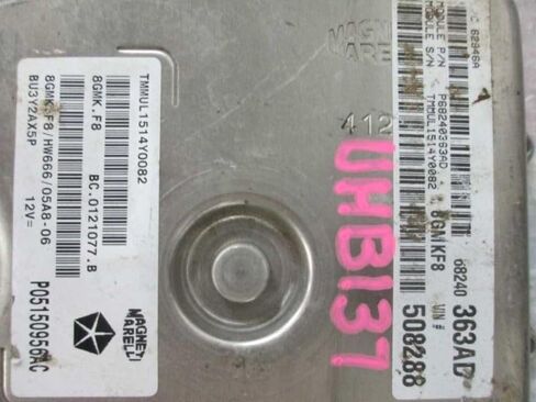 Engine ECM Engine Module Fits 15-17 Compatible with Fiat 500 P05150956AC 05150956AC in Kuwait