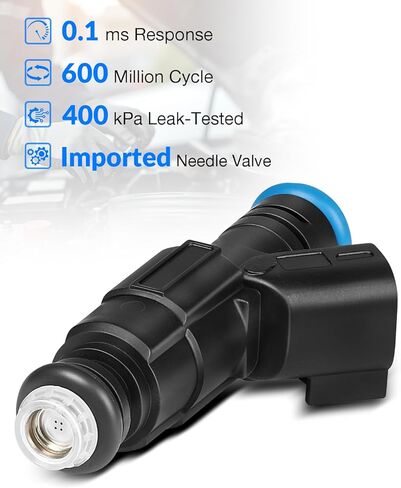12580681 Fuel Injectors Fits For:-Cadillac Escalade For:-Chevy Silverado Express Avalanche Trailblazer For:-GMC Sierra Yukon For:-Buick For:-Isuzu For:-Saab (8PCS) in Saudi Arabia
