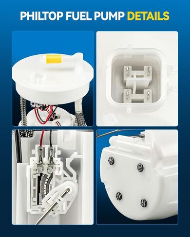 PHILTOP Electric Fuel Pump Assembly Fits for 2011-2017 Honda Odyssey, FG1185 in Kuwait