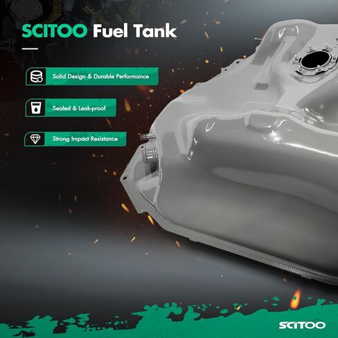 SCITOO 17500S02L01 خزان الوقود 12 جالون 98 لهوندا سيفيك 1.6L 1588CC 98Cu. في. l4 CNG SOHC يستنشق بشكل طبيعي، 96-98 لسيارة هوندا سيفيك 1.6L 1588CC 98Cu. في. l4 غاز سوهك يستنشق بشكل طبيعي in Kuwait