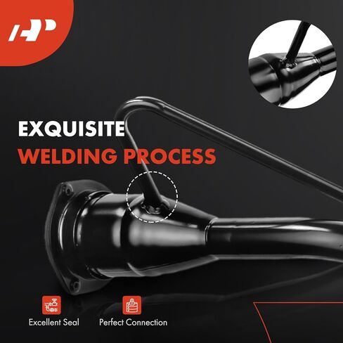 A-Premium Stainless Steel Fuel Hose, Black, One Piece, Compatible with Chrysler 300M, Concorde, Intrepid & Dodge Intrepid 2002-2004, Replace# 4581390AA in Kuwait