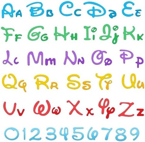 26 Letters Die Cuts for Card Making, Numbers Cutting Dies Metal Template Molds, 26 Curlicue Capital Lowercase Alphabets Dies for Crafting DIY Photo Album Paper Embossing Scrapbooking Supplies in Kuwait