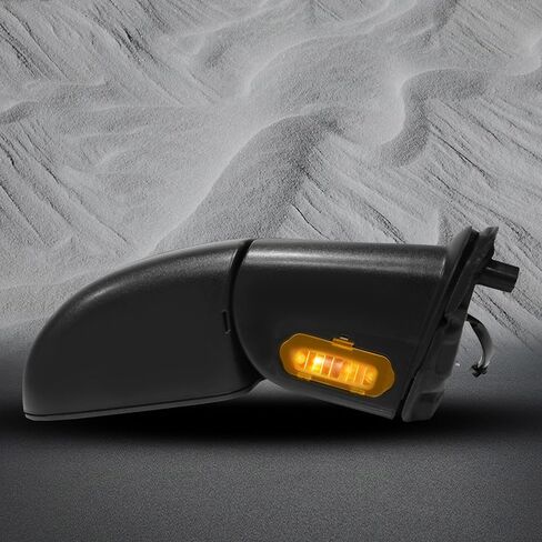 PM Auto Driver & Passenger Side Mirror, Left-Right Black Manual Folding Compatible With 2000-2005 GMC Yukon in Kuwait