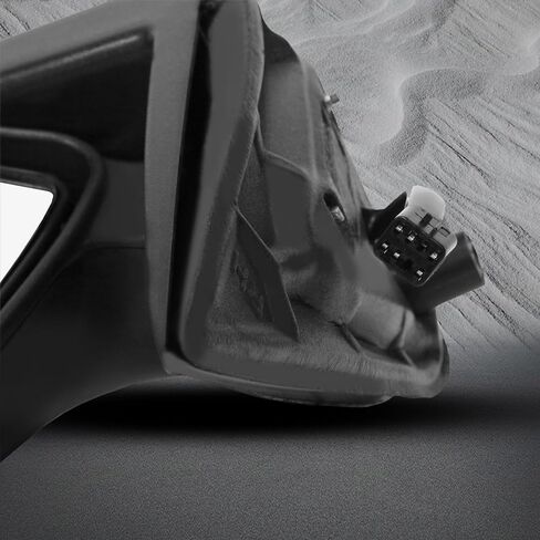 PM Auto Driver & Passenger Side Mirror, Left-Right Black Manual Folding Compatible With 2000-2005 GMC Yukon in Kuwait