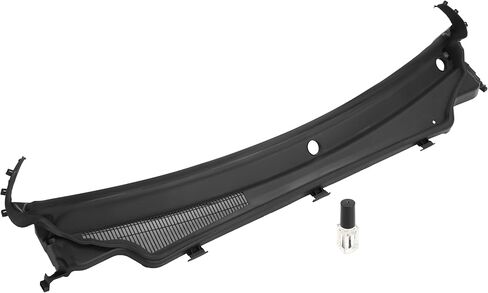 ALMULOO Windshield Wiper Cowl Panel Compatible with 2013-2015 Dodge Durango Replacement for 5182164AH 5182164AB Air Inlet Grille Window Panel Cowl Cover Plastic(PP) Unfinished Black in Kuwait