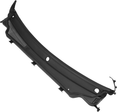 ALMULOO Windshield Wiper Cowl Panel Compatible with 2013-2015 Dodge Durango Replacement for 5182164AH 5182164AB Air Inlet Grille Window Panel Cowl Cover Plastic(PP) Unfinished Black in Kuwait
