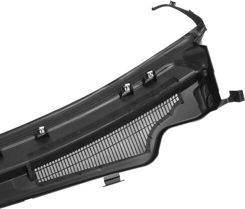 ALMULOO Windshield Wiper Cowl Panel Compatible with 2013-2015 Dodge Durango Replacement for 5182164AH 5182164AB Air Inlet Grille Window Panel Cowl Cover Plastic(PP) Unfinished Black in Kuwait