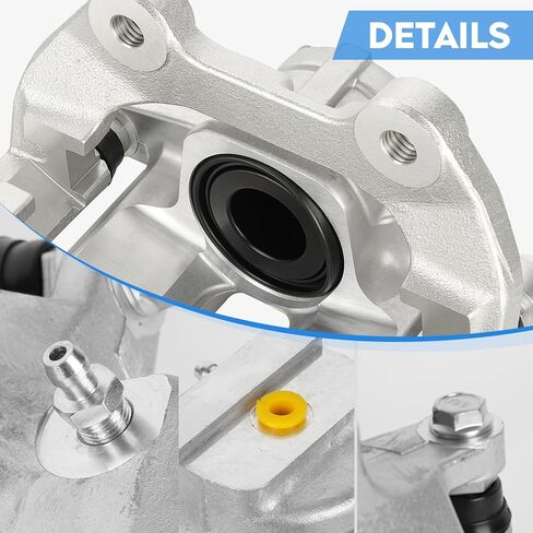 Rear Disc Brake Calipers for Chevy Traverse 2009-2017, for GMC Acadia 2007-2016. for Buick Enclave 08-17, for Cadillac XTS 13-18, for Saturn Outlook 07-10, Replace# 18-B5058 18-B5059, 2PCS w/Bracke in Kuwait
