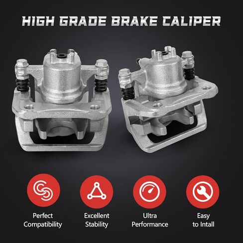 Rear Brake Calipers 19B6886 19B6887 ROADFAR for 2013-2018 for Acura RDX,2012-2015 for Honda Crosstour,2007-2016 for Honda CR-V in Kuwait