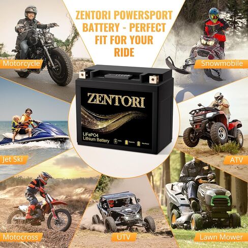 بطارية ليثيوم YTX9-BS، 300CCA 5Ah، تناسب ATV UTV Honda XR650، Kawasaki Ninja، KTM Duke، BMW C650 Evolution. بطارية دراجة نارية LiFePO4 4000 + دورات IP66 تحل محل YTZ9-BS / YTZ9 CTX9-BS ETX9-BS GTX9-BS in Kuwait
