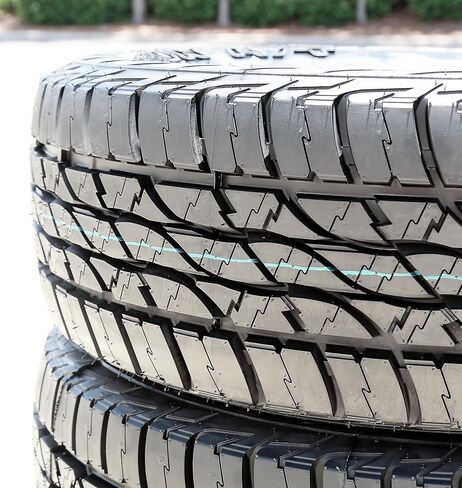 مجموعة من 4 (أربعة) إطارات Accelera Omikron A/T للشاحنات الخفيفة للطرق الوعرة لجميع التضاريس - LT235/70R15 235/70/15 235/70-15 114/110Q نطاق التحميل E LRE 10-Ply BSW جدار جانبي أسود in Kuwait