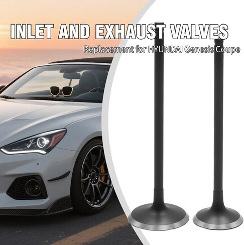 22211-2G000 طقم صمامات عادم السحب 16 قطعة، بديل لشركة HYUNDAI Genesis Coupe 2.0L 1998CC L4 DOHC 2010-2014، بديل لكيا فورتي 2.0L 1998CC L4 DOHC 2010-2013 in Kuwait