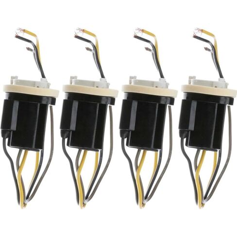 Parking Light Bulb Socket for Chevrolet G30 Van, G10 Van 1970 1972 1973 1974 4.1L l6, for Chevrolet G30 Van 1971 1972 1974 4.8L l6, 4pcs in Kuwait