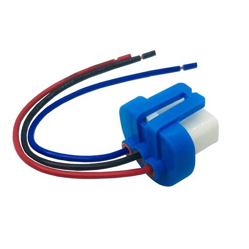 High Temperature Ceramic Headlight Plug Pigtail 9007 9004 HB1 HB5 Head Light Harness Bulb Socket (2pcs) in Kuwait