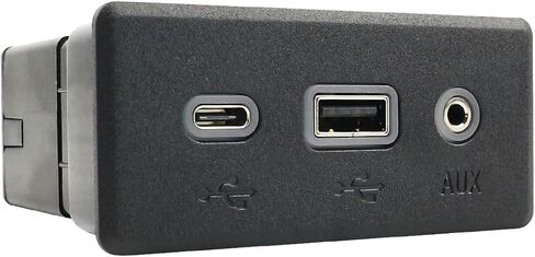 مشغل الصوت الأسود ومجموعة وعاء USB المتوافقة مع Chevy Malibu Equinox، Buick Encore GX يستبدل 13529865 84260037 13512372 in Kuwait