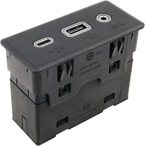 مشغل الصوت الأسود ومجموعة وعاء USB المتوافقة مع Chevy Malibu Equinox، Buick Encore GX يستبدل 13529865 84260037 13512372 in Kuwait