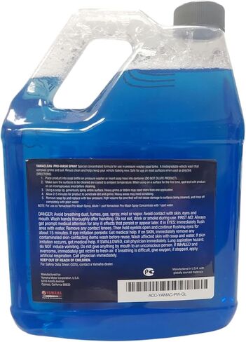 Yamaha Original OEM Yamalube ACC-YAMAC-PW-GL Yamaclean Pro-Wash Spray Yamalube OEM - 1 Gallon Refill in Kuwait