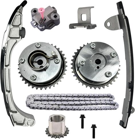 Timing Chain Kit with VVT Sprocket Compatible with Toyota Camry 2010-2014, RAV4 2009-2011, Highlander 2009-2014, Sienna 2011-2012, Venza2009-2012, Avalon 2013, Replaces 13070-0V010 13050-0V010 in Kuwait