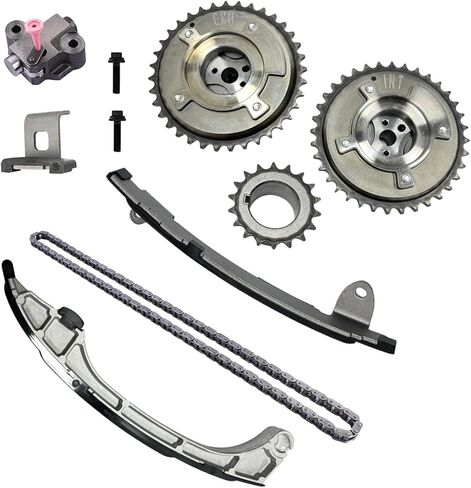 Timing Chain Kit with VVT Sprocket Compatible with Toyota Camry 2010-2014, RAV4 2009-2011, Highlander 2009-2014, Sienna 2011-2012, Venza2009-2012, Avalon 2013, Replaces 13070-0V010 13050-0V010 in Kuwait