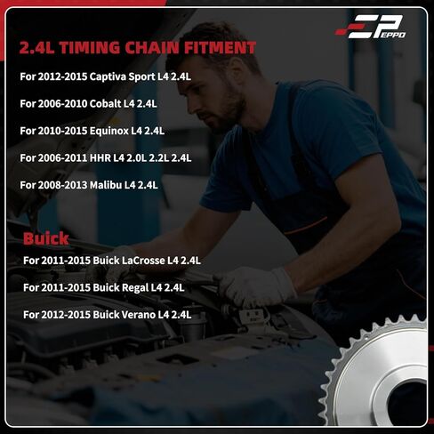 9-4201S Timing Chain 76209, 94201S, C6209S, 9-0753S Fit for Chevrolet Malibu Equinox Buick Pontiac SAAB Saturn 2008-2015 L4 2.0L 2.2L 2.4L DOHC in Saudi Arabia