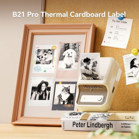 ملصقات صور NIIMBOT لصانع الملصقات B21 Pro/B1 Pro/B2 Pro، 2.13 بوصة × 3.15 بوصة (54 × 80 مم)، ورق صور حراري، فكرة لملصق الصور، الحرف اليدوية، ملاحظات الدراسة، هدية، ملصقات للمجلات، أبيض in Kuwait