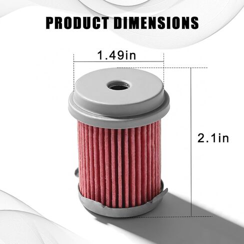 Automatic Transmission Filter & Transmission O-Ring Compatible with Honda Odyssey CR-V Pilot Accord TL RDX RLX MDX TSX Replace OE 25450-P4V-013 High Density Material in Kuwait
