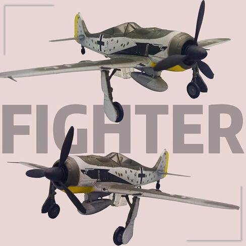 طائرات مصبوبة بمقياس 1:72 طراز FW190 طائرة مقاتلة طائرة مقاتلة هجومية طائرة عسكرية نموذجية طائرة جمع الطائرات للهدايا in Kuwait