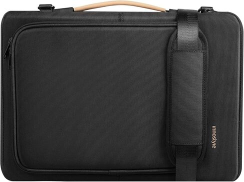 360 Protective Laptop Detachable Shoulder Bag, Computer Bag Compatible with MacBook Pro, HP, Dell, Lenovo, ASUS (Blue, 16 inch) in Saudi Arabia